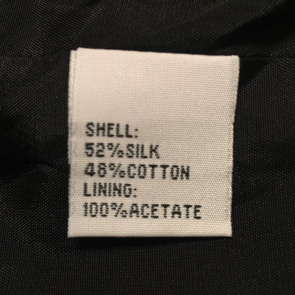 Talbots Blue Jacket & Black Skirt Ensemble Size 8 - Picture 9 of 13